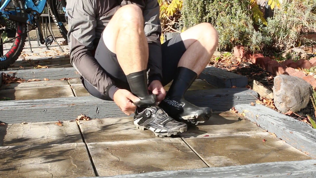 Tall Gravel/MTB Shoe Covers Installation Video