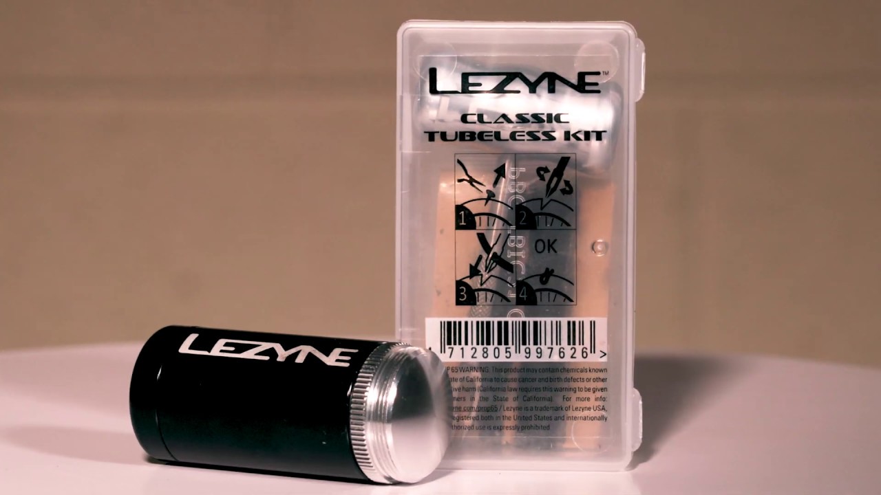 How To Plug A Tubeless Tire - Lezyne Tubeless Kit