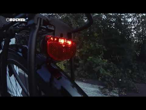 Technologie STOPTECH Buchel « Feux STOP » arrière montée sur tout les vélos électriques GRANVILLE
