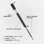 SPORT DRIVE HP - Pompe à Main LEZYNE Haute pression - 8,3Bar max - 170mm – Image 4